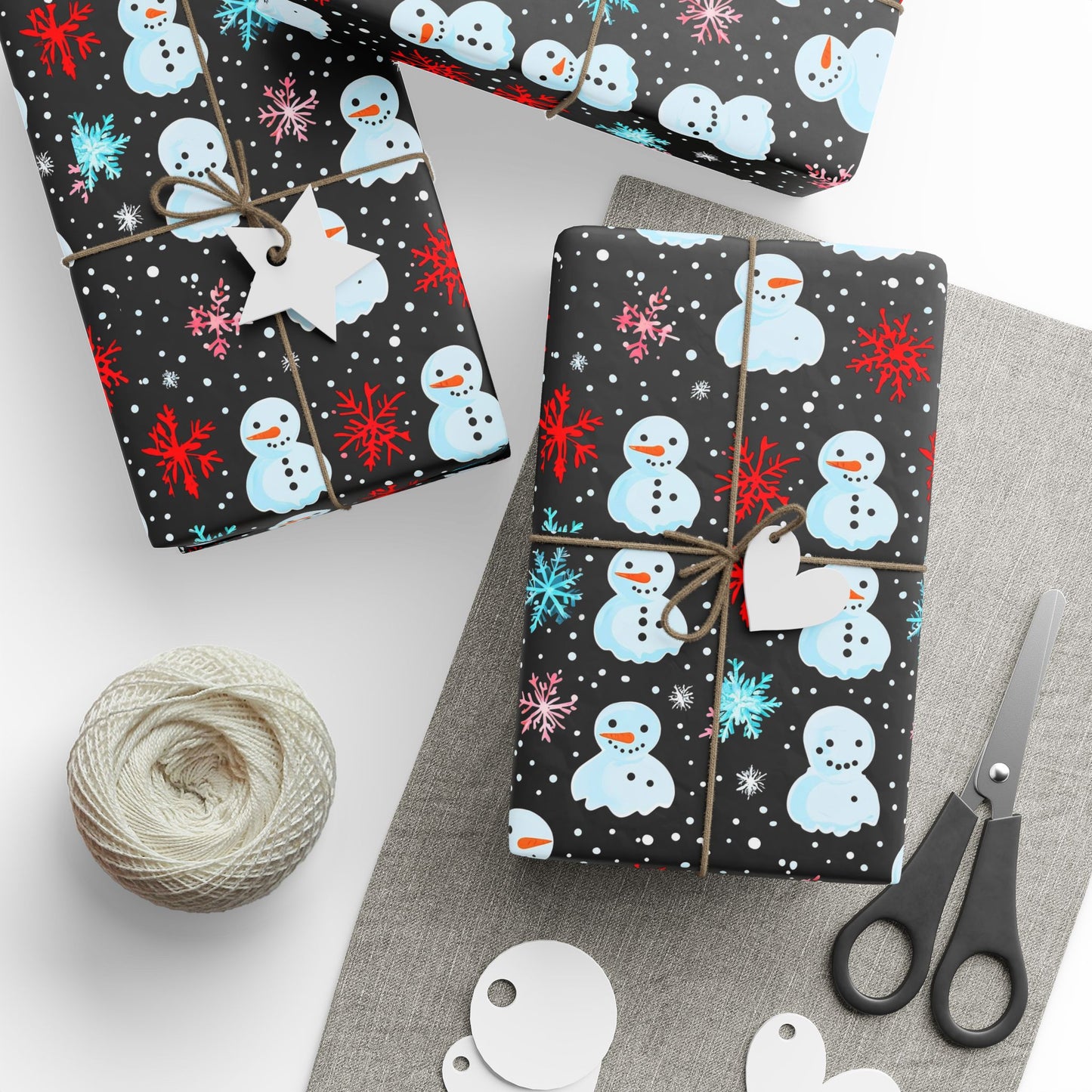 Wrapping Papers - Christmas Snowman